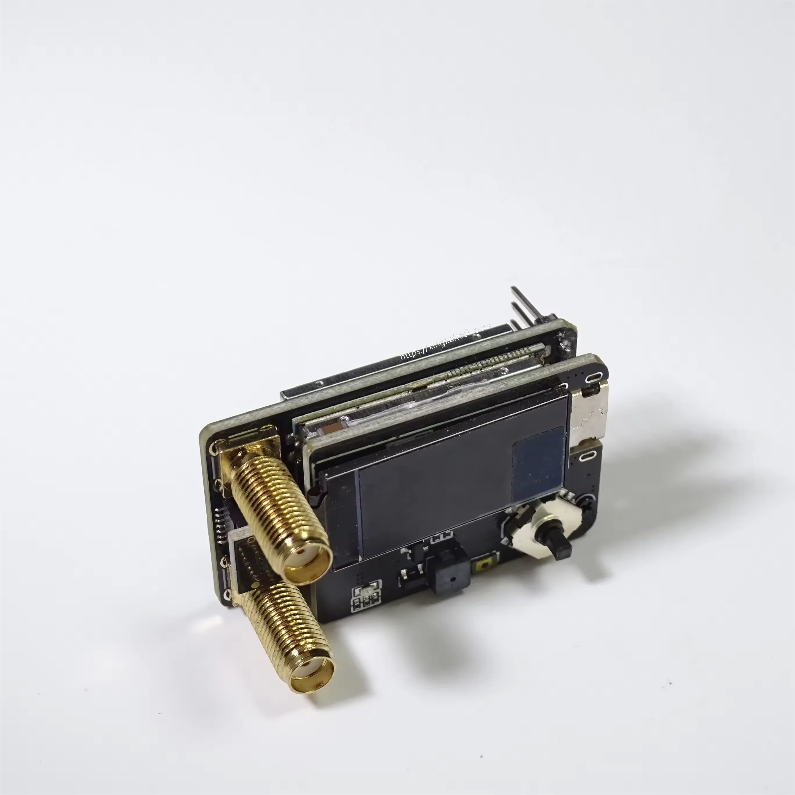 Trasmettitore Video in Lega di Alluminio 5.8G/4.9G/6G con Doppio Ricevitore Compatibile con Occhiali FatShark e Skyzone