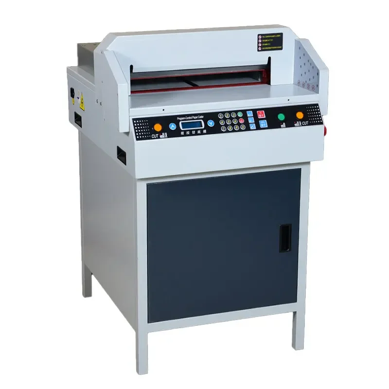 

G450R electric paper cutter program-controlled automatic graphic binding shop tender cutting machine book paper trimming