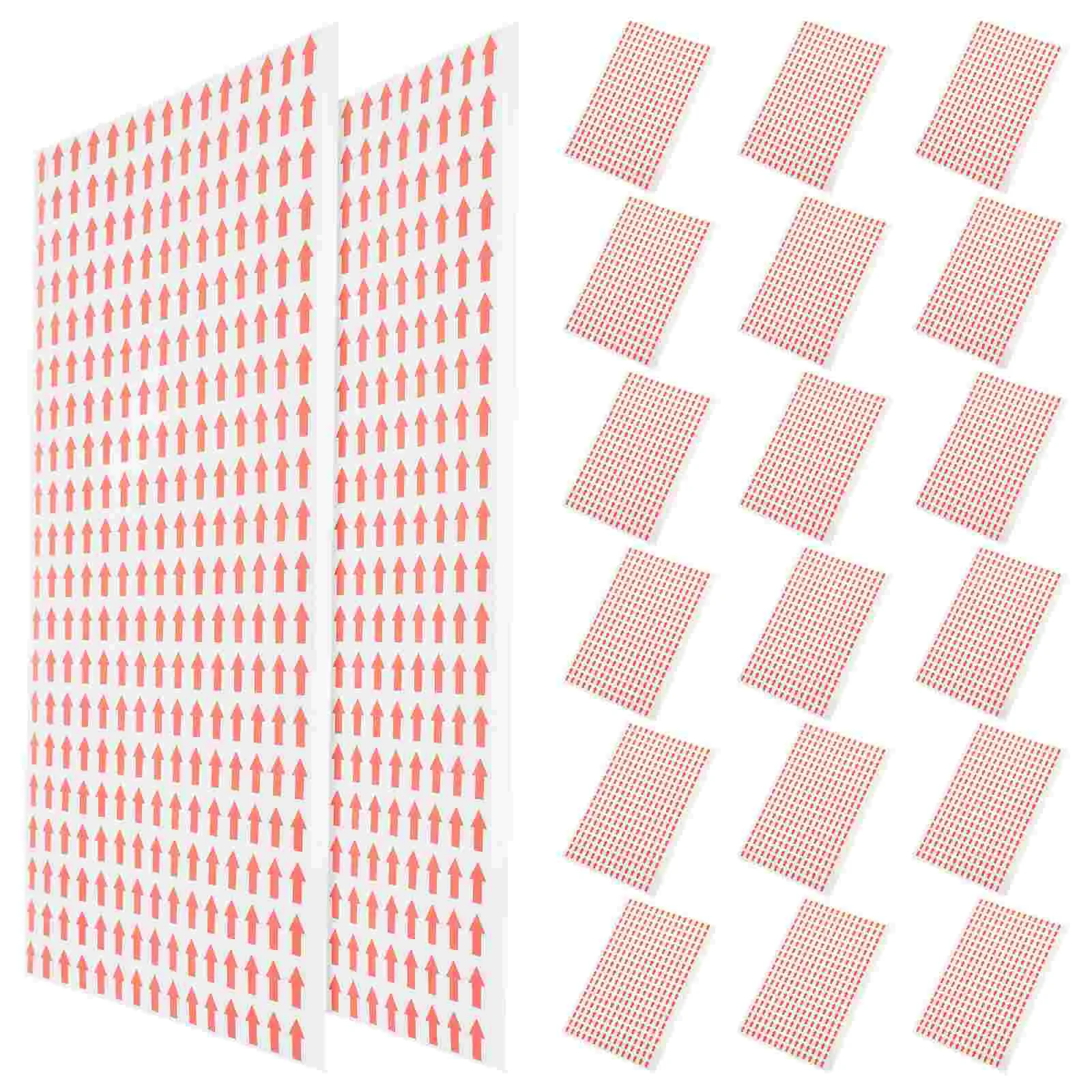 20 lembar stiker panah label Freezer indikator arah kalender kedatangan dapat dilepas