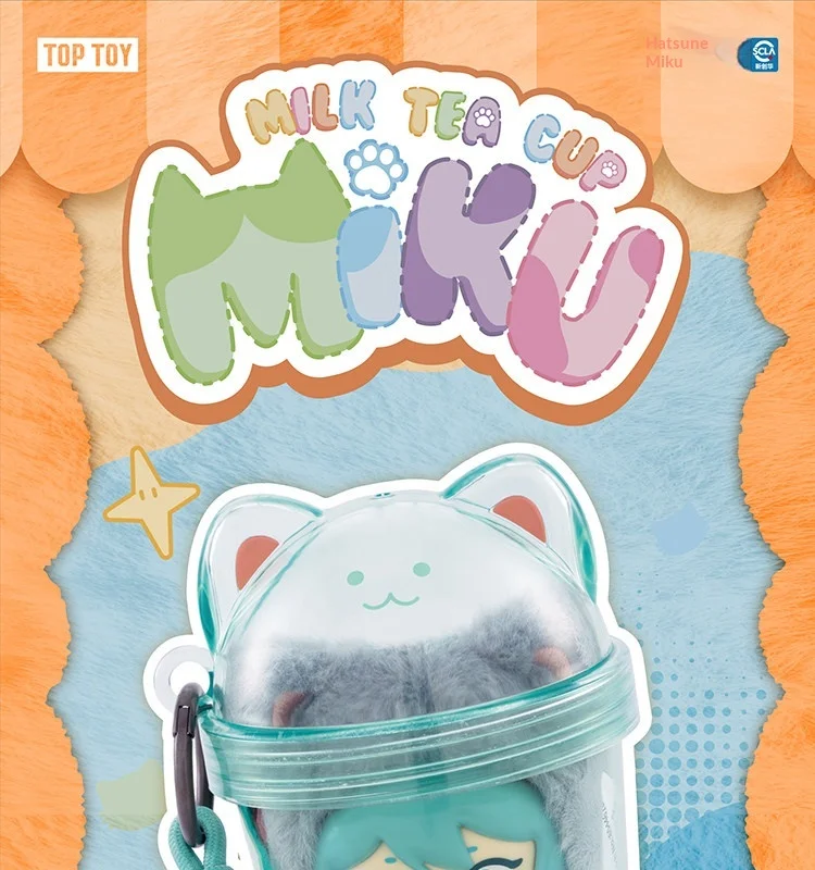 Echte TOPTOY Hatsune Miku Milchtee-Tassen-Serie Puppe Blind Box Kawaii Anime Figur Sammlerstück Spielzeug Deko Ornament Weihnachtsgeschenk – Detail 4