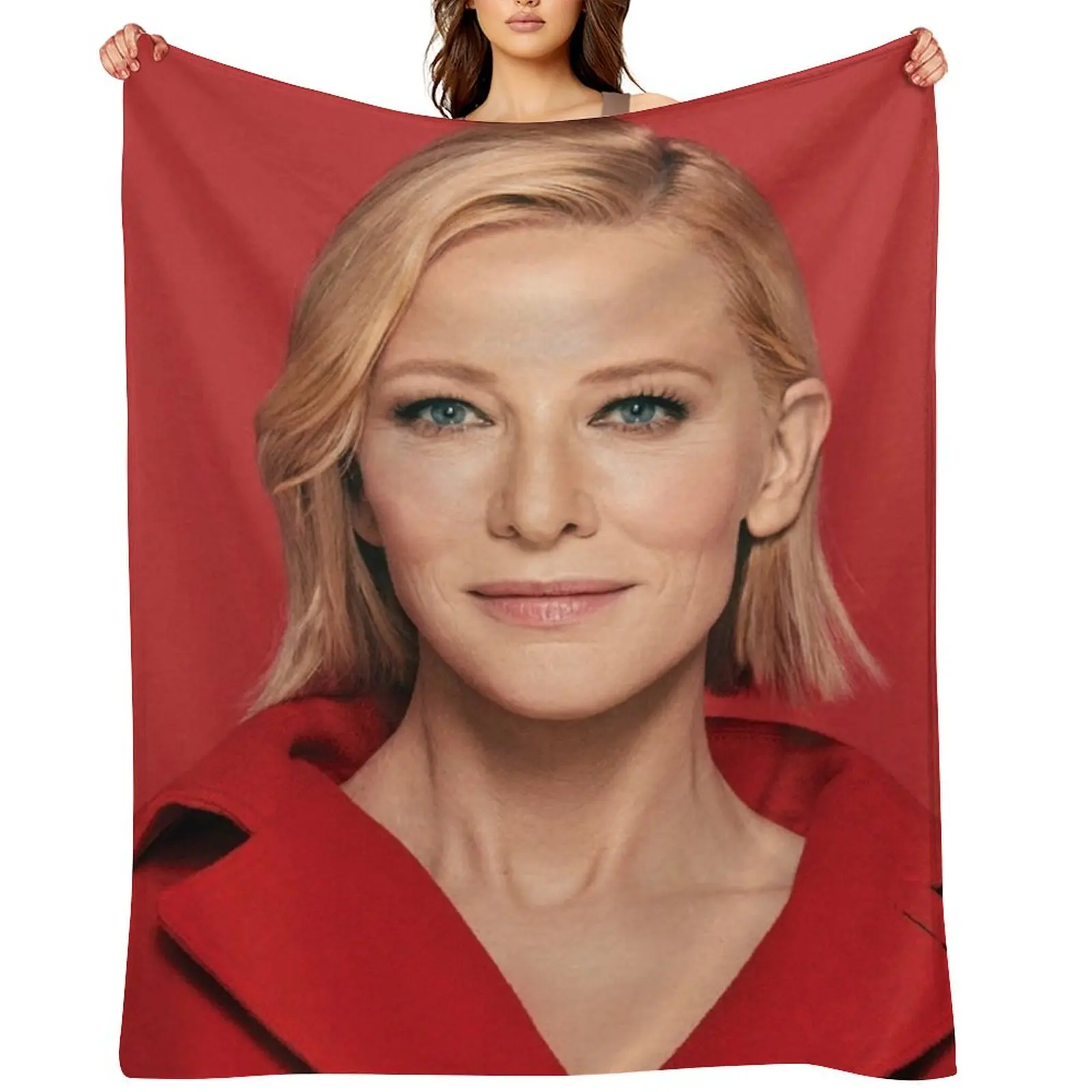 

Cate Blanchett Throw Blanket Decorative Sofas Custom Blankets For Bed Thins Blankets