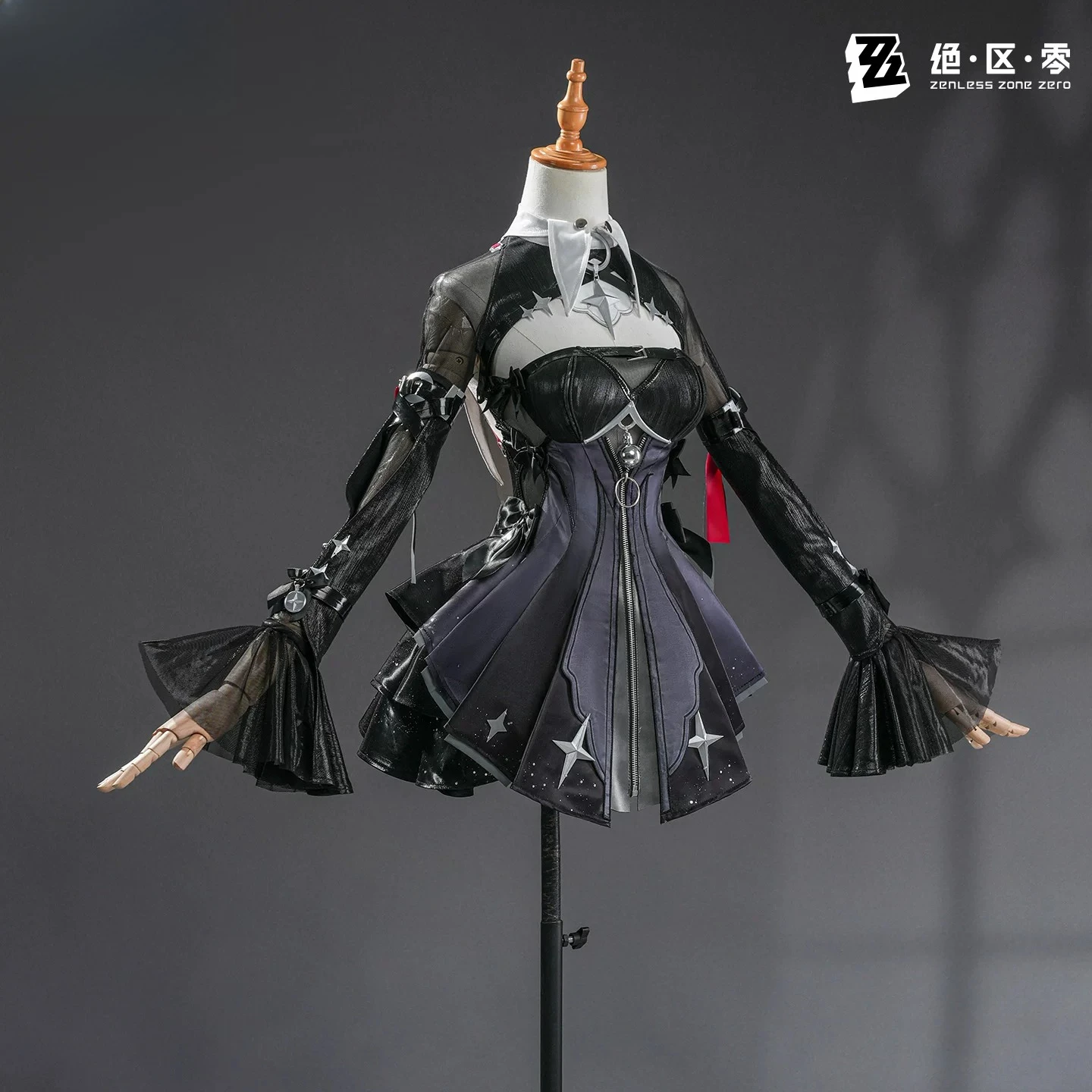 Zenless Zone Zero Remielle Dan Ramiel Cosplay Costume Dark Angel Suit Spread anime Cosplay Costume Girl NexoCosplay view 4