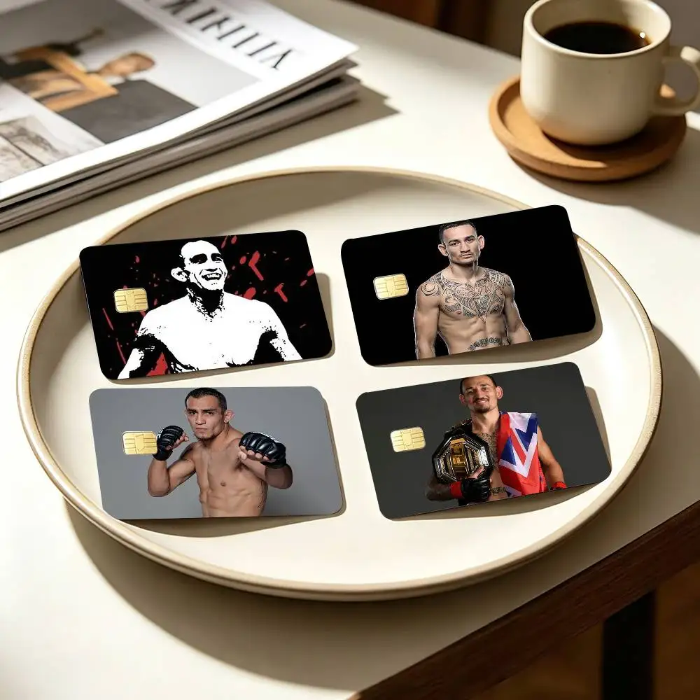 ElCucuy Nickname-Tony F-Ferguson   4pcs 1Set Card Stickers Small Waterproof Chip 4PCS Card Sticker Anti-Scratch