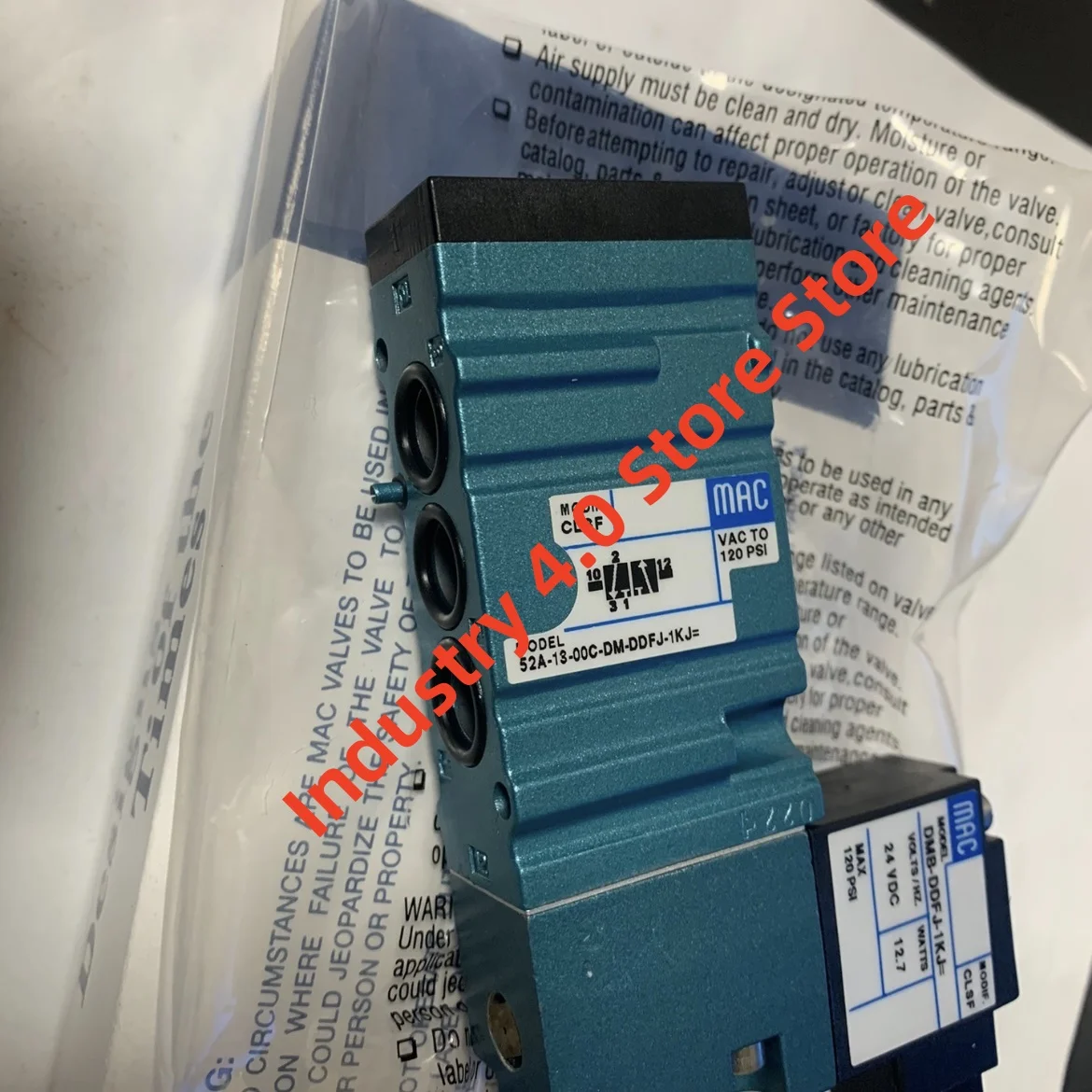 새로운 52A-13-00C-DM-DDFJ-1KA 52A-13-00C-DM-DDFJ-1KJ 전자 자기 밸브