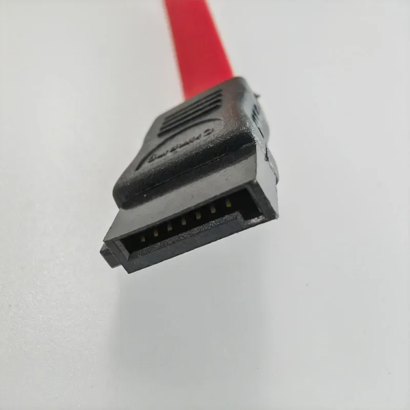 Computer PC Hard Dirve SATA 7Pin Data Extension Serial Short Cable Male to Female Red 10cm