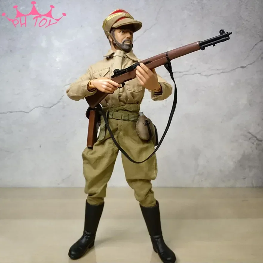 1/6 Scale Czar Era Soldier World War I Action Figures 30cm 12inch Male Soldier Head Sculpt with Body Clothes Set Weapon Gift