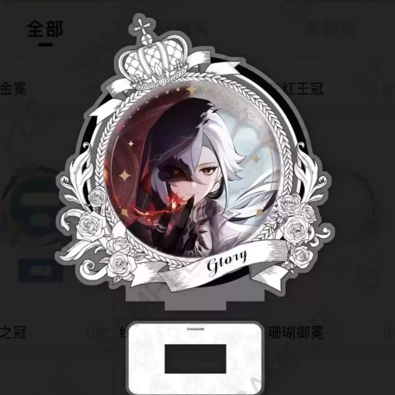 

Gumei Coronation Series 58mm Anime Badge Display Stand Acrylic Storage Display Frame For Anime Fans Collection Decoration
