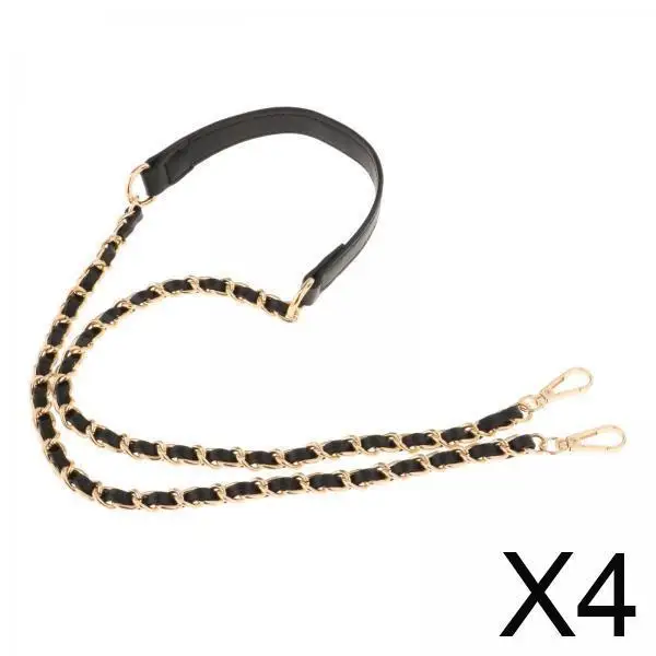 

Luxury Handbag Chain Strap Metal PU Leather Shoulder Replacement for High End Women’s Bag Crossbody Accessory