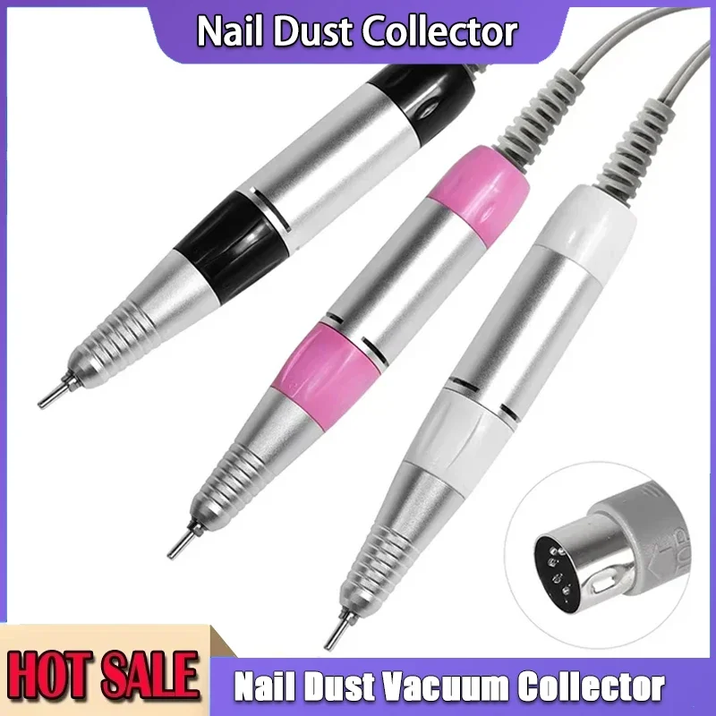 

35000rpm 5Pins Machine Electric Nail Drill Handle Handpiece Pedicure Replacement Pen Manicure Beauty Tool ABE Accessory