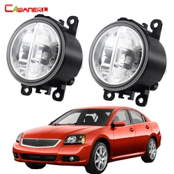 2 X fendinebbia per Mitsubishi Galant DJ _ ED _ EF _ Saloon 2003-2007 30W H11 Car LED Fog Daytime Running Lamp DRL Assembly 6000LM