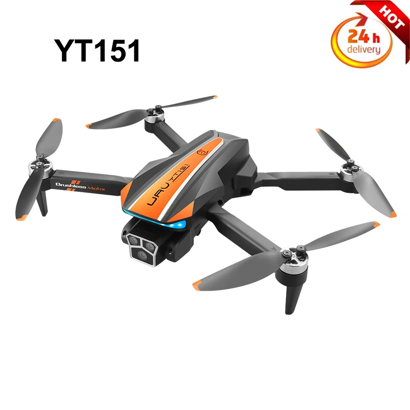 YT151 Foldable Brushless Three Camera Optical Flow Positioning+Obstacle Avoidance On All Sides with Remote Control/App Control