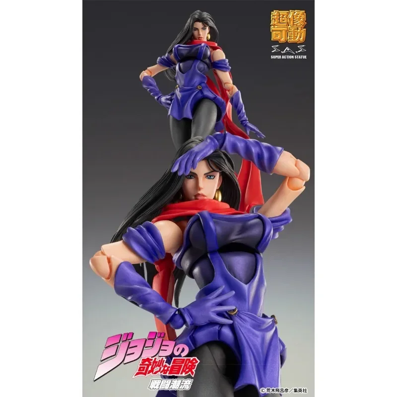 In Stock MEDICOS Original JoJo Bizarre Adventure Lisa Lisa Anime Figure Action Figure Toy Kids Christmas Gift Collectible Model