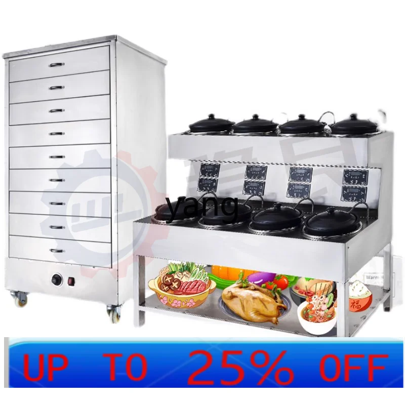 CXcommercial special insulation cabinet canteen fast food large capacity automatic constant temperature hot food cabinet