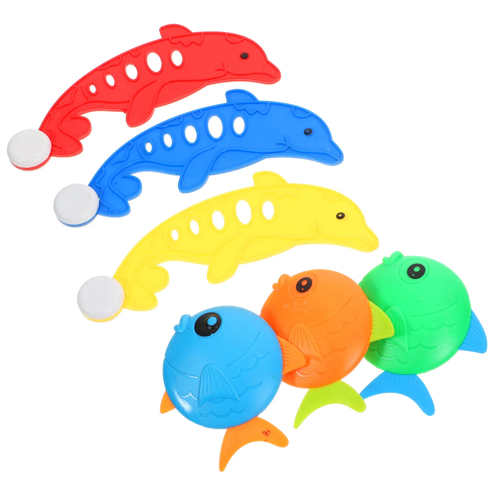 

Набор из 6 пластиковых игрушек-рыбок для дайвинга и игр в бассейне, развивающий подводные навыки для детей, летний набор для дайвинга