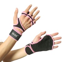 Thicken Weight Lifting Gloves Wear-resistant Adjustable Half Finger Workout Gloves Non-slip Durable Fitness Exercise Gloves