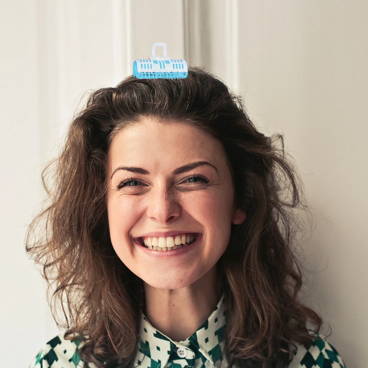 

6pcs Hair Curlers Plastic Self-Holding Rollers For Women See-Through Bang Styling Tools Durable Easy Use At Home Salon Hair Care