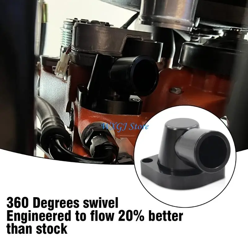 37JE Engine Bay Water Neck Thermostat Housing for 1.5 Inch Hose Outlet Service