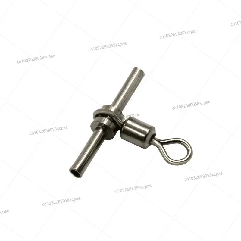 

Cross-line Brass Head and Tuoe 3-way Fishing Rolling Swivels Carp Tackle Connector