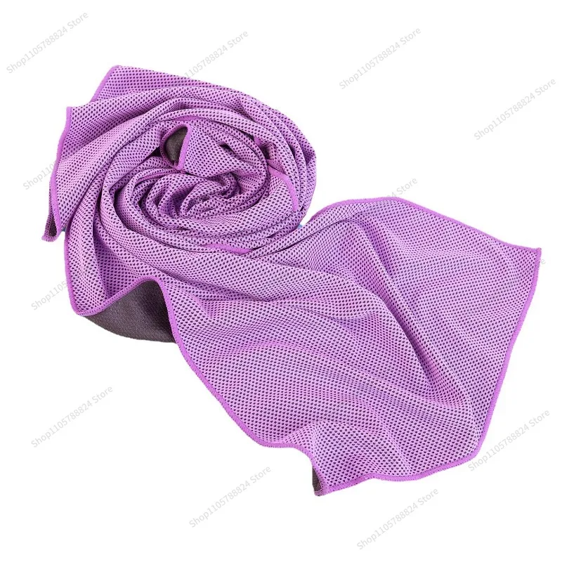 For sweat absorption, cooling ice towel, cold feeling sports towel, running fitness, wiping sweat wrist towel