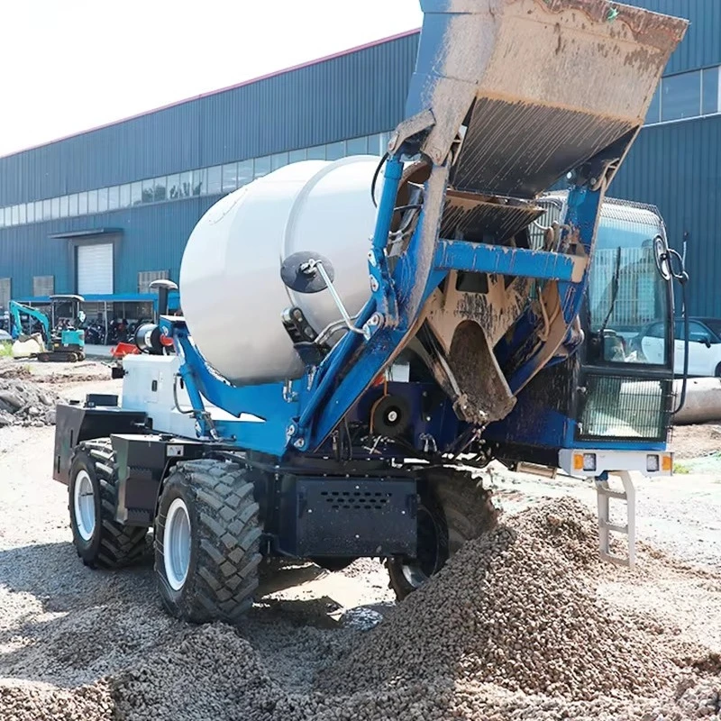 YG Customized Hot Automatic Used Sale Truck Concrete Mixer Trailer Self Loading With Great Price
