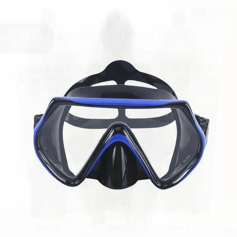 الكبار مكافحة الضباب المهنية السباحة الغوص نظارات قناع متكامل للرجال والنساء الزجاج المقسى غص للرياضات المائية