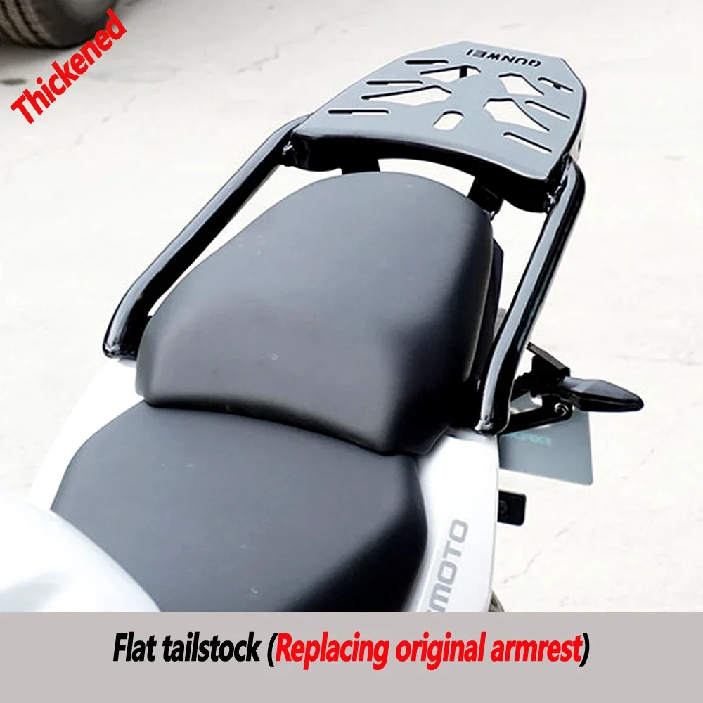 For CFMOTO 400GT 650GT luggage rack modification GT400 GT650 rear rack trunk cargo rack rear wing armrest
