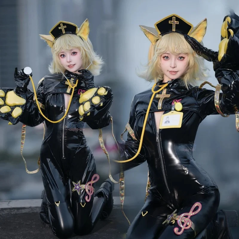 أزياء رين التأثيرية بذلة مثيرة إكسسوارات الهالوين الدعامة الموحدة ملابس أنيمي ملابس النساء 2025 #4