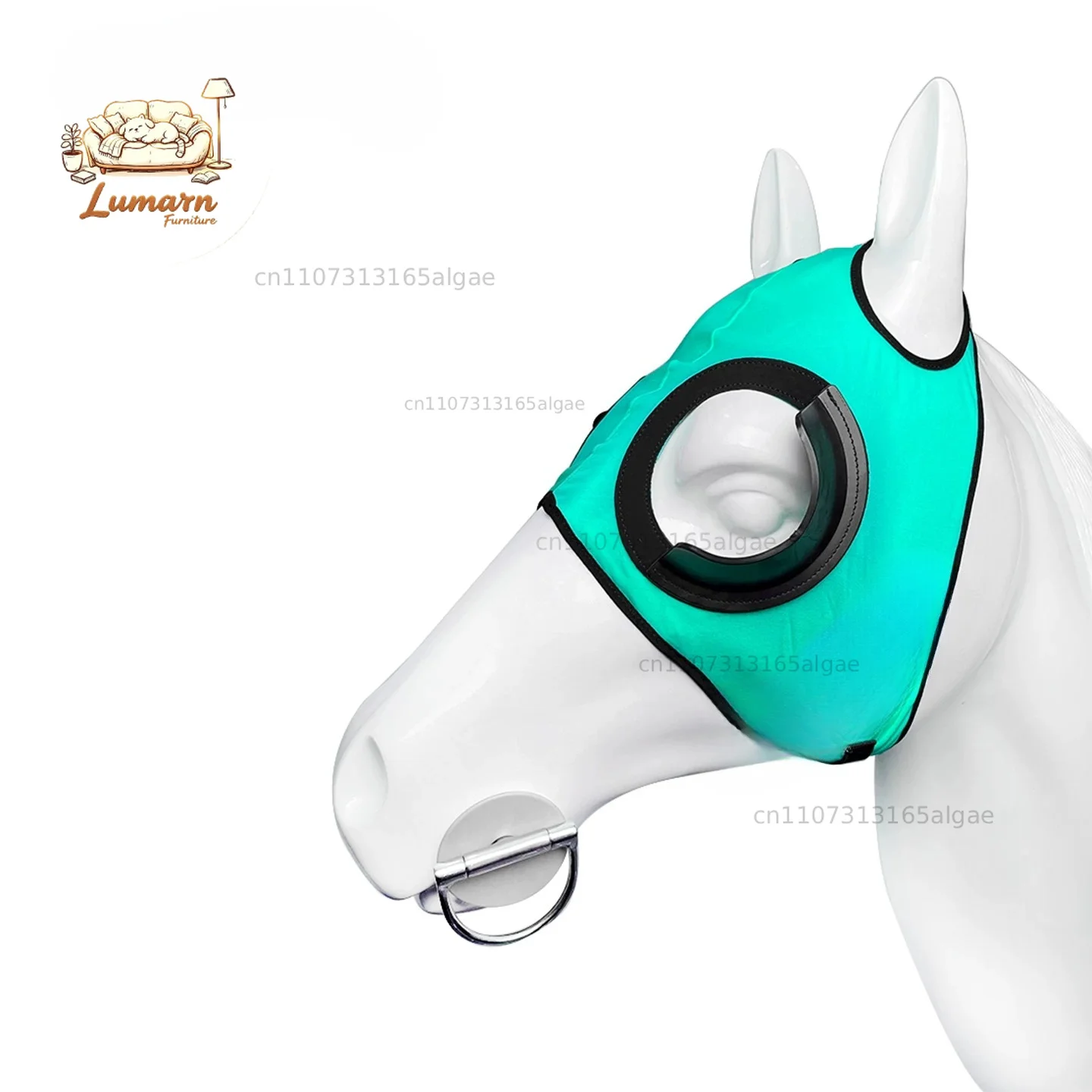 Multicolor speed racing eye mask, steel mesh horse eye mask, horse face mask, equestrian tack equipment, horse gear
