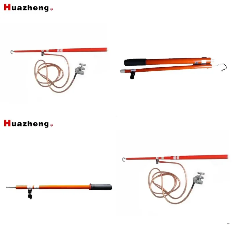 Huazheng Electric HV Static Discharge Rod HZFDB-KV 11kv High Voltage Safe Discharge Price