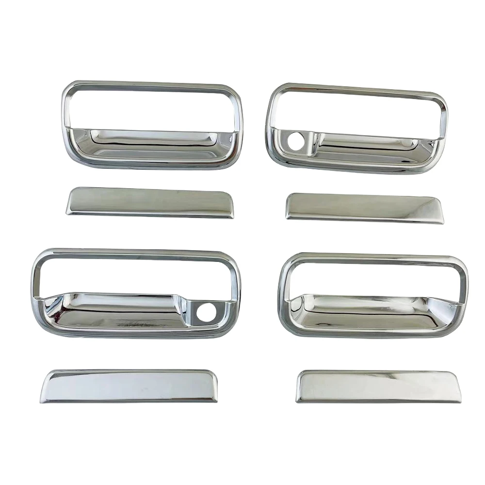 

Car Exterior Accessories ABS Chrome Door Handle Bowl Covers 8pcs/set For Toyota HILUX SURF 4runner 1998 1999 2000 2001 2002