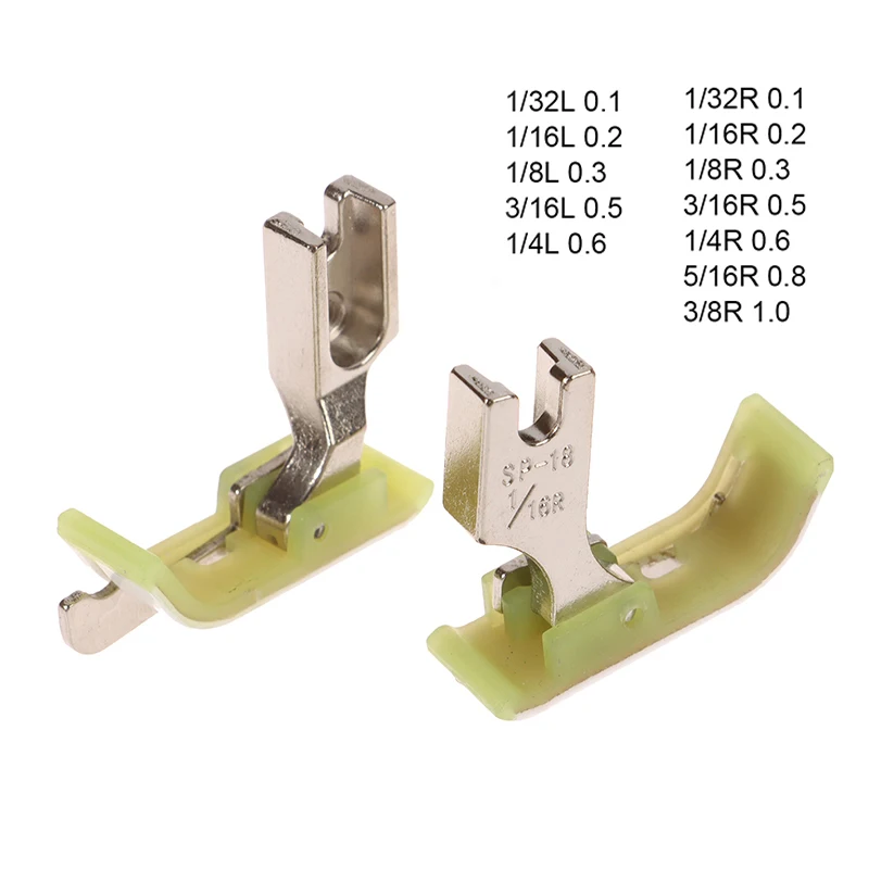 SP-18 Right /Left Edge Guide Presser Foot For Industrial Single Needle Straight Lockstitch Sewing Machine Guide Sew Accessories