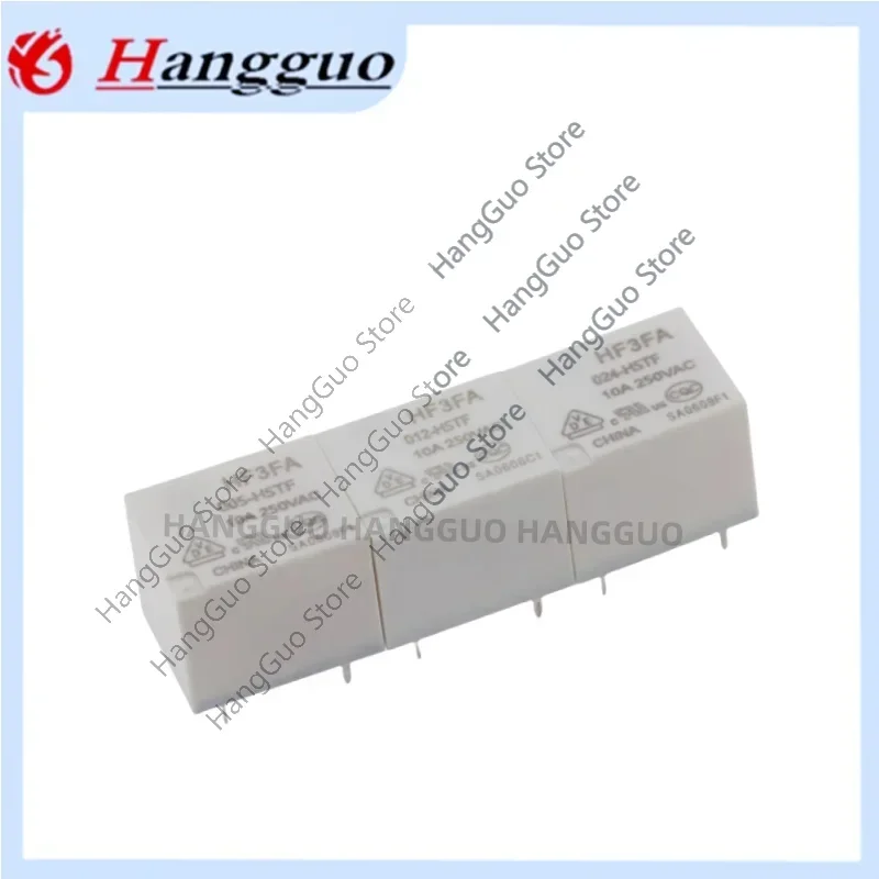 10 шт. реле HF3FA-005 012 024-HSTF ZSTF 4Pin 5Pin HF3FA-005-HSTF HF3FA-012-ZSTF DC5V 12V 24V 10A 250V T73 HF3FA 005 HSTF ZSTF