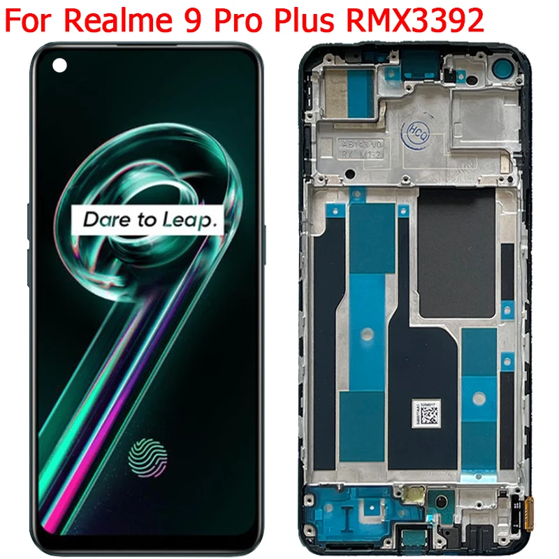 For Realme 9 Pro Plus Display LCD Screen With Frame 6.43\