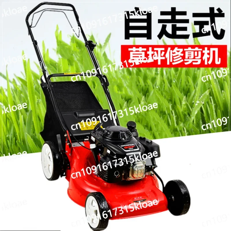 

Petrol four-stroke lawn mower, farm self-propelled lawn mower