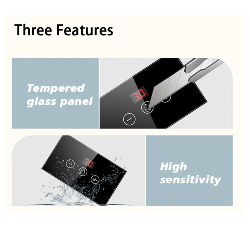 Inteligentny kocioł Wi-Fi Standard amerykański Inteligentny przełącznik podgrzewacza wody Sterowanie aplikacją Tuya Smart Life Współpracuje z Alexą dla Google