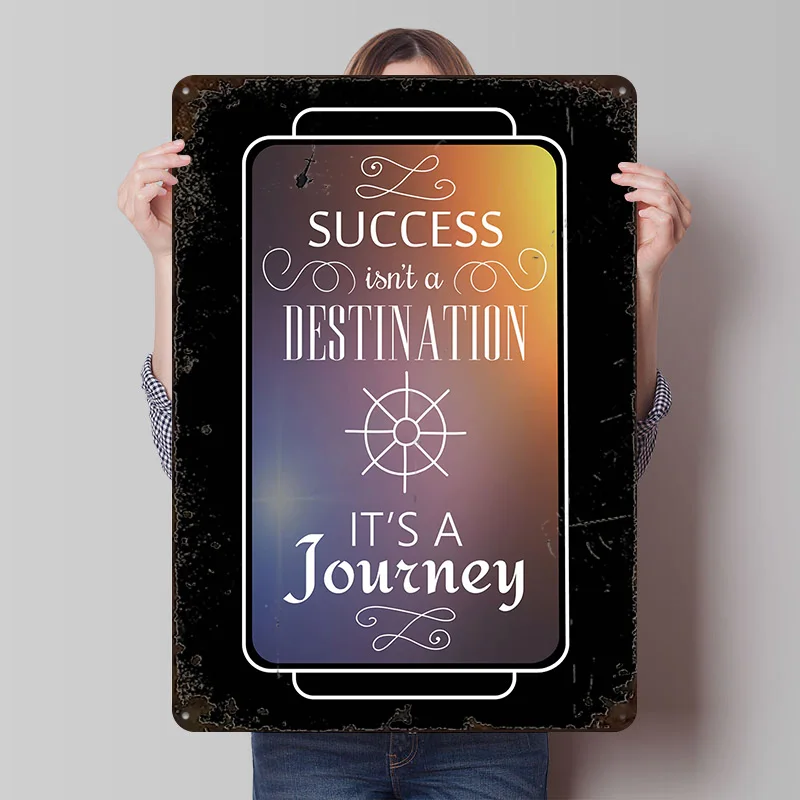 Journey Tinplate Poster Custom Wall Art Vintage Metal Signs Retro Tin Plaque for Decoration Home Decor Accessories House Items
