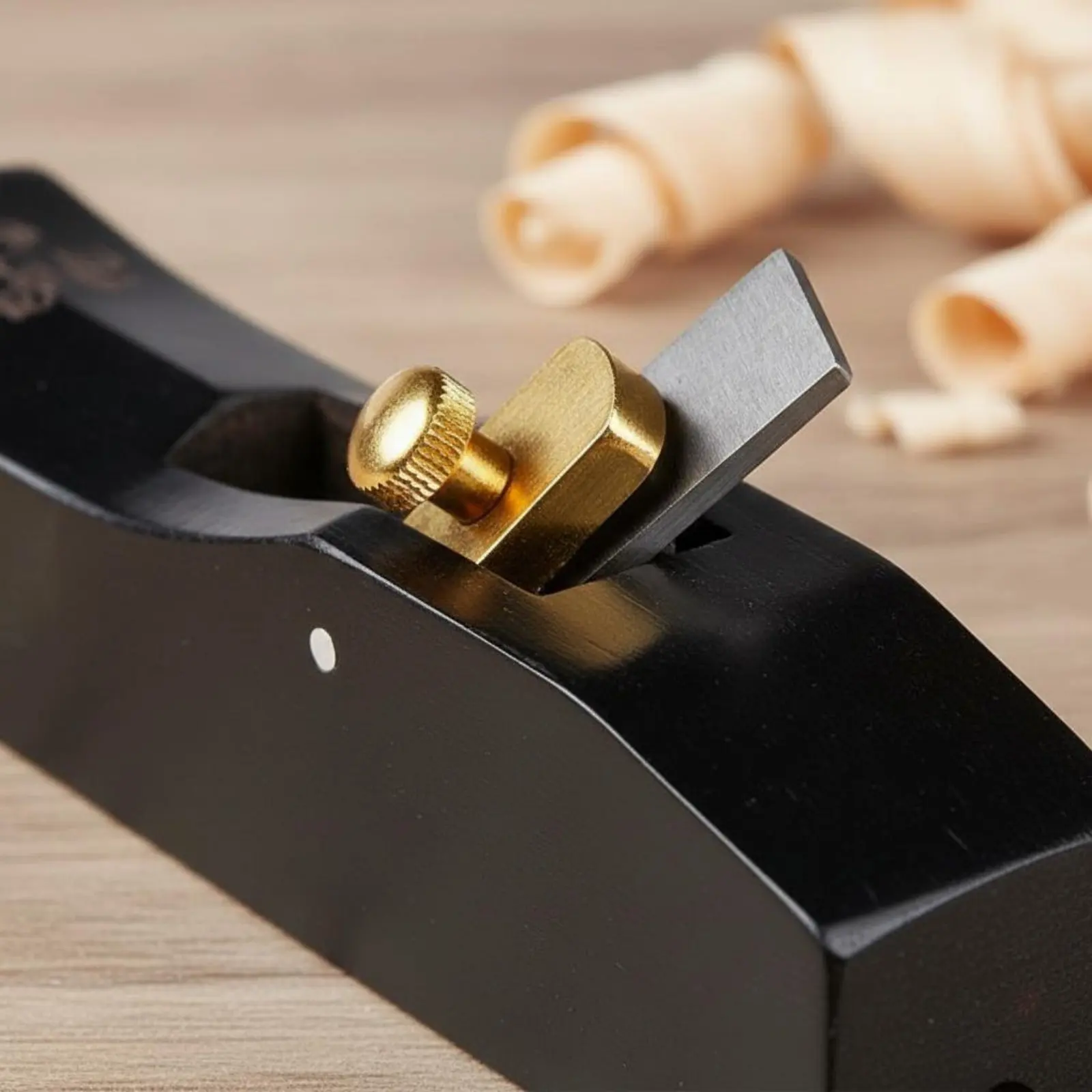Ebony Chamfer Plane Hardwood Body Mini Corner Rounding Plane Hand Chamfering Planer Precision Angle Control Portable