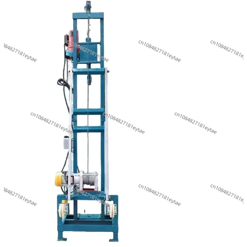 Small Civilian Well Drilling Rig, Foldable Well Drilling Rig, Household Two-phase Electric Water Well Drilling Rig