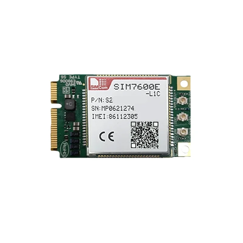 Módulo SIMCOM CAT4 LTE, SIM7600E-L1C, PCIE