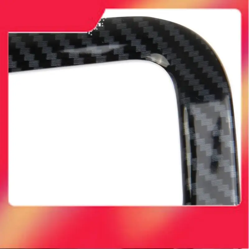 

For Honda Ridgeline 2021-2023 Pilot Trunk Rear Door Handle Trim Cover Accessories Component Cover Carbon Fiber-M54K