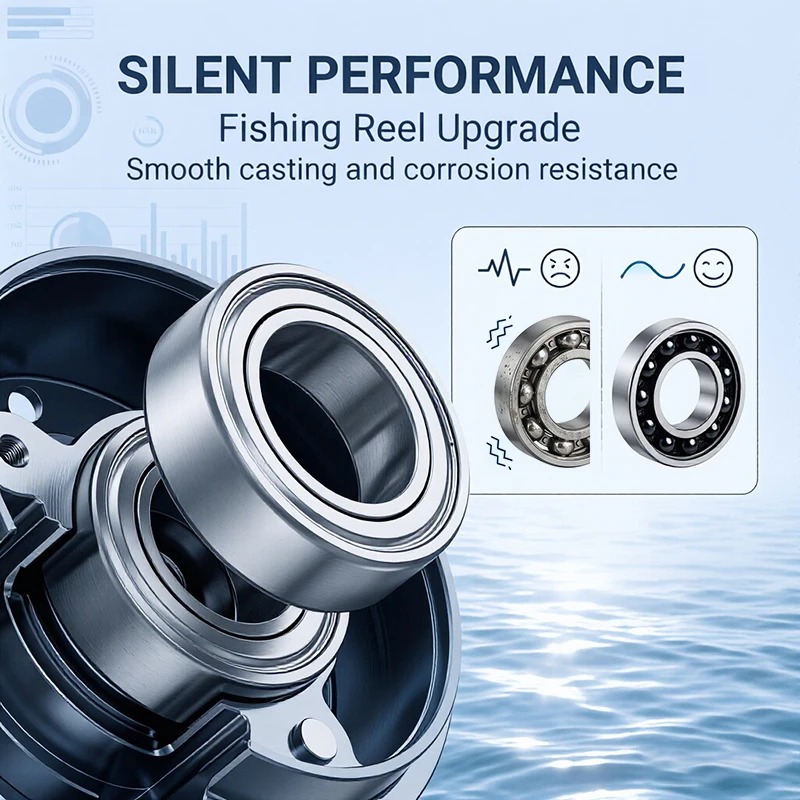 1pcs Ceramic Bearing 8x12x3.5 SMR128C ZZ Stainless Steel Hybrid Ceramic Beairng 8*12*3.5 SMR128 ZZ RC & Reel Bearing L1280ZZ ﻿