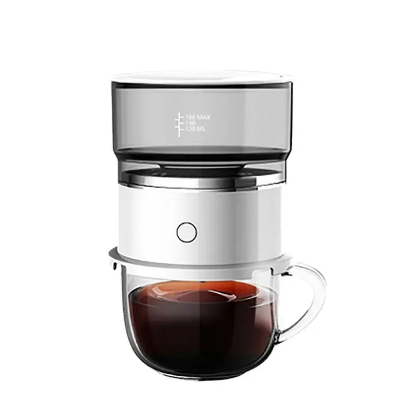 Portable Reusable Electric Coffee Filter, Automatic Cafe Maker, Coffee Pot, Drip Accessories