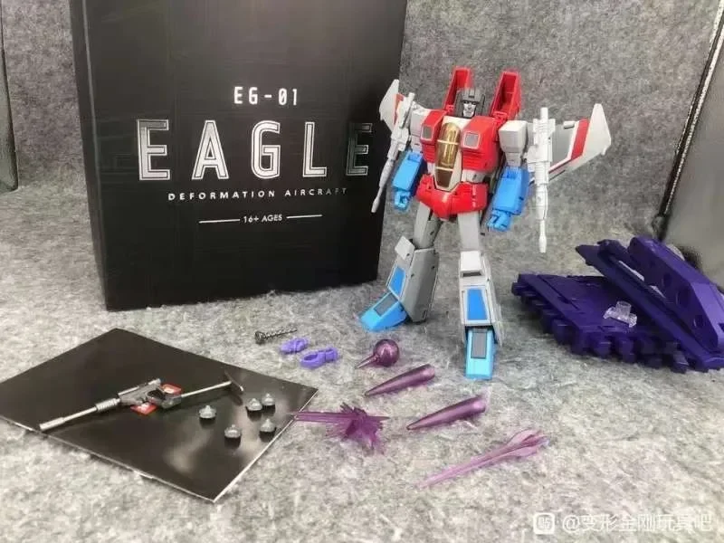 MP-52 Upgrade eg01 eg01b mp52 action figur mit basis transformation adler EG-01 starscream EG-01B thunder cracker eg01n skywarp