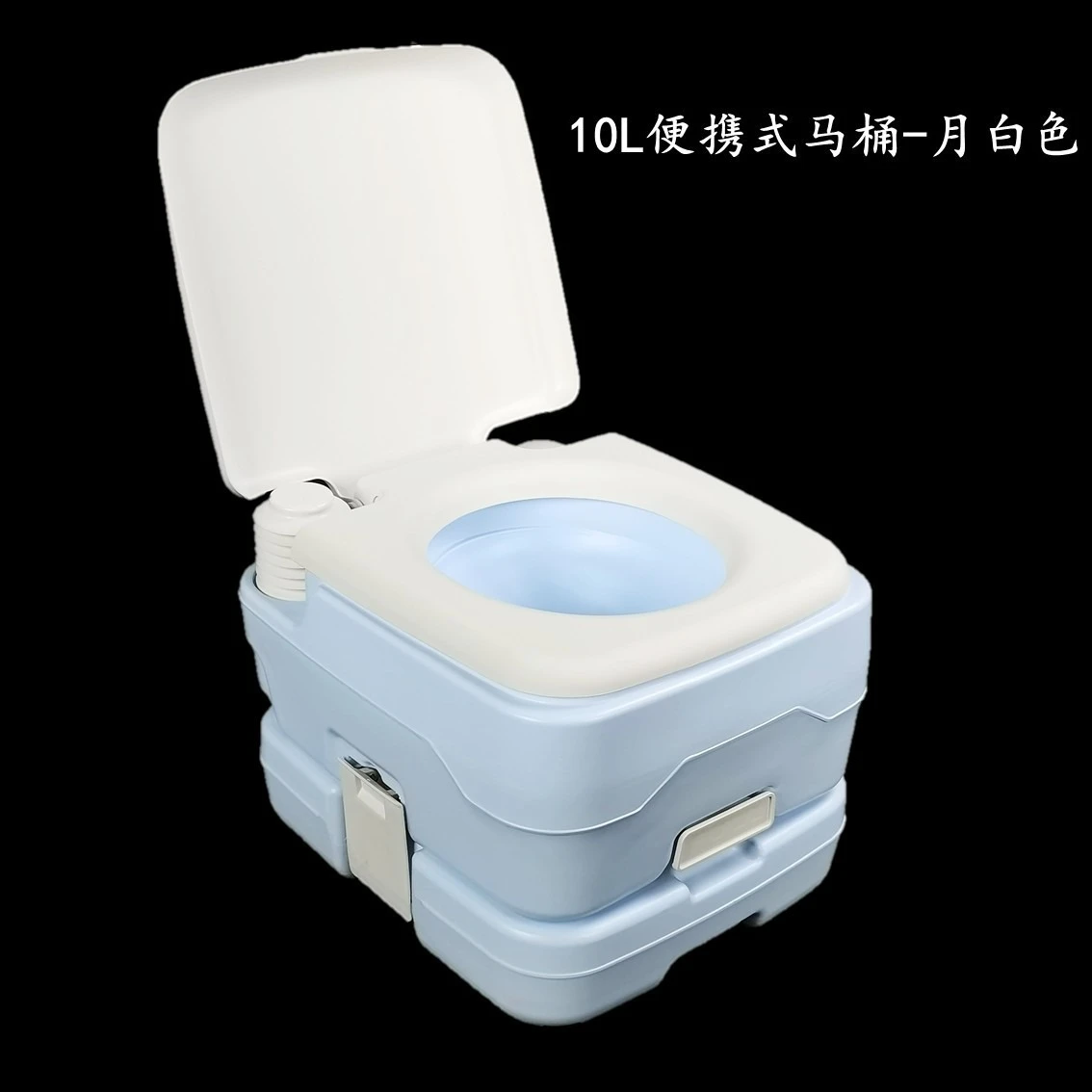 

Camping Toilet Portable Travel Toilet w/Sealing Slide Valve, Anti-Leak Water Pum for Car, Boat, Truck