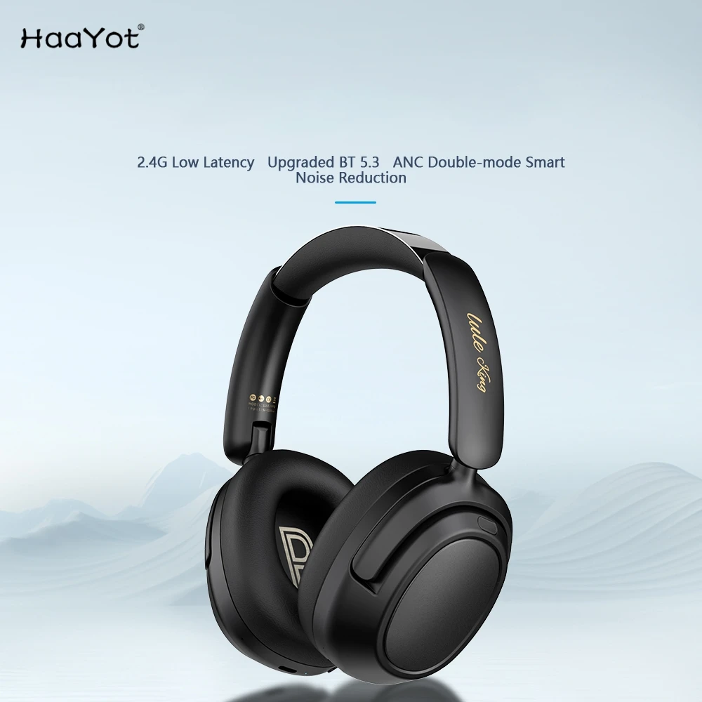 

Best Over-Ear Bluetooth Headphones For PS4 PS5 PC Mobiles Wireless Active Noise Cancelling Bass Gaming Headset Usage 120H