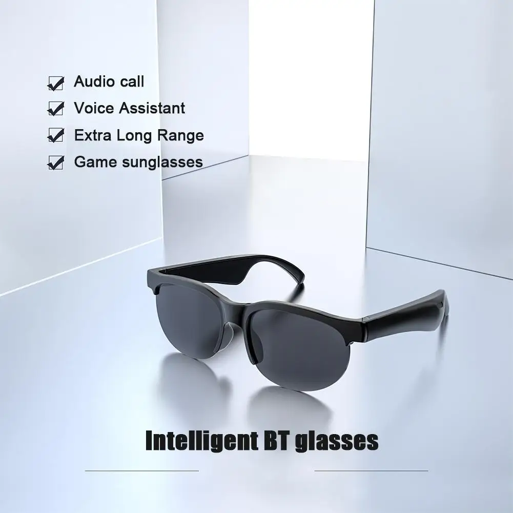 Smart Bluetooth Audio Sunglasses, Handfree Music Headset, Chamando Outdoor Running e Ciclismo