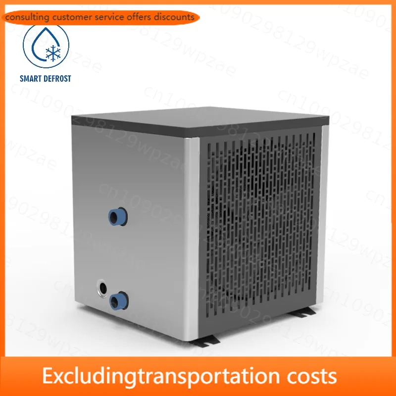 New Design Air Source Ground Portable Spa Pool Heater 3kw/6kw R32 Electric Household Titanium Heat Exchanger Mini Heat Pump