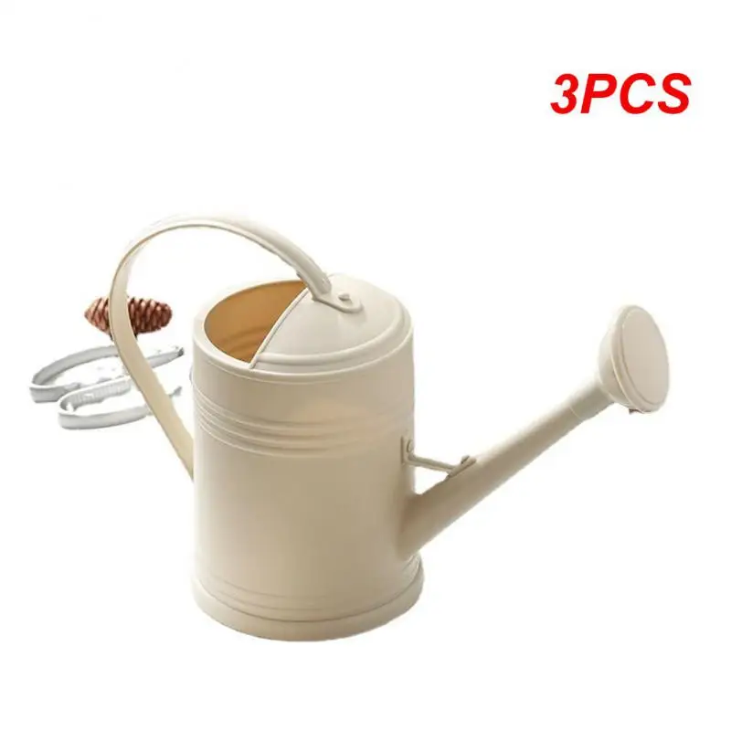 

3PCS Watering Bottles Long Mouth Garden Tools Jar for Yard Flowerpots Patio Portable Watering Kettle Outdoor Curved Handle