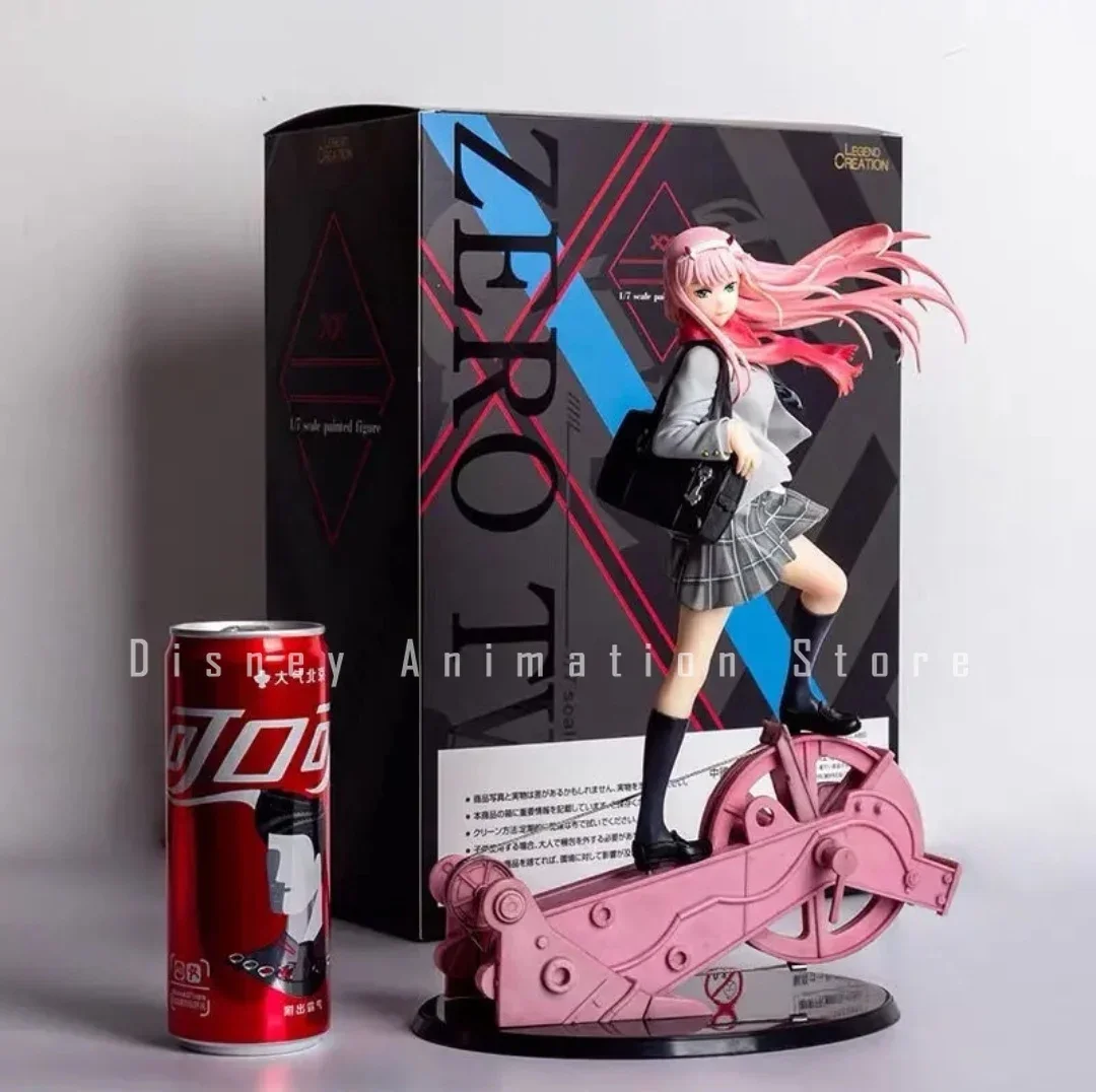 

In Stock Darling in The Franxx Figure Two Zero 02 Uniform Version Anime Model Toys for Adult Collectible Decoration Hobby