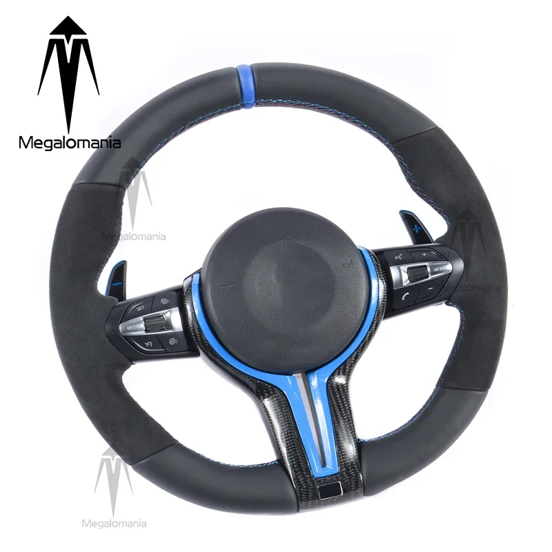 

Full Leather Steering Wheel For BMW X1 X3 X4 X5 X6 M2 M3 M4 M5 M6 X5M X6M MP Car Steering Wheel